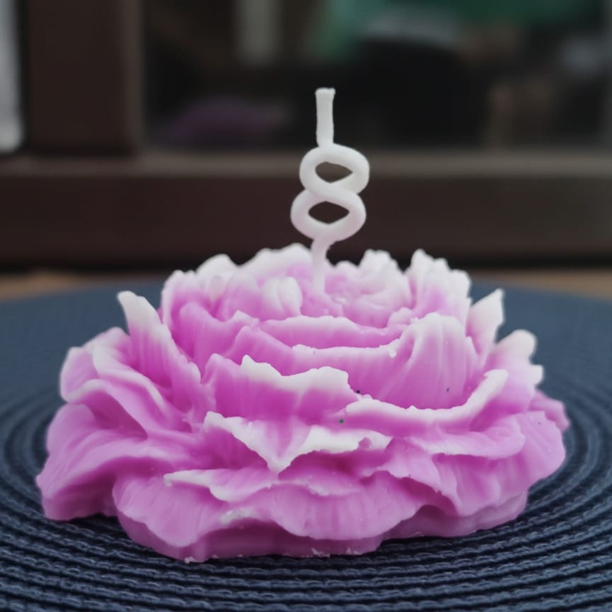 Peony Flower Handmade Scented Candle