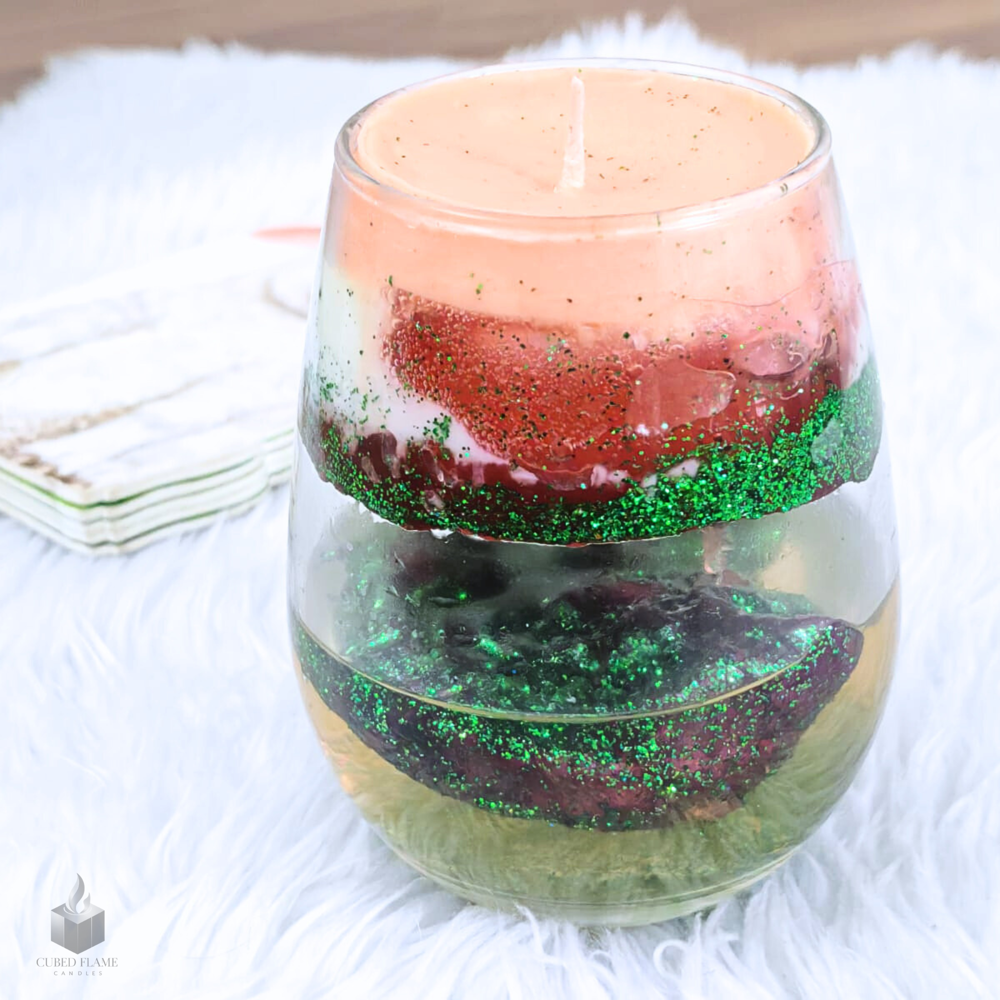 Whispers of Love (Handmade Scented Candle)